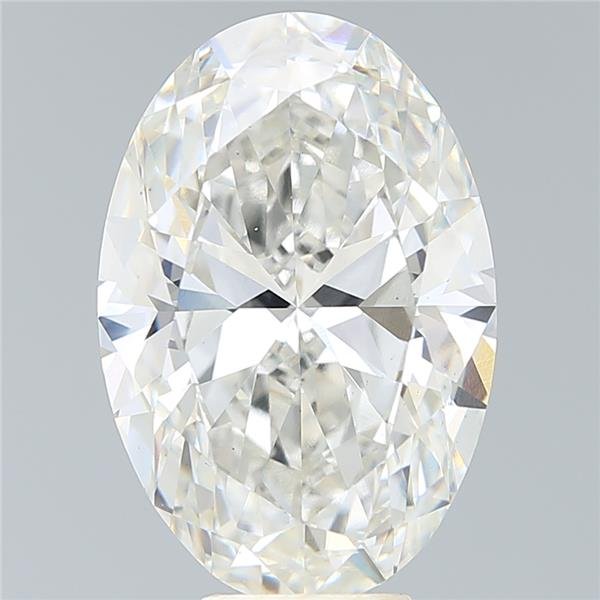 8.58ct H VS2 Rare Carat Ideal Cut Oval Lab Grown Diamond