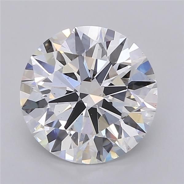 4.04ct E VS2 Rare Carat Ideal Cut Round Lab Grown Diamond