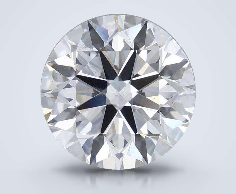 5.51 Carat Round Lab Diamond