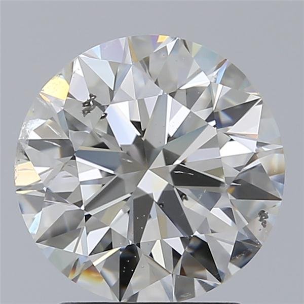 2.01ct G SI2 Rare Carat Ideal Cut Round Diamond