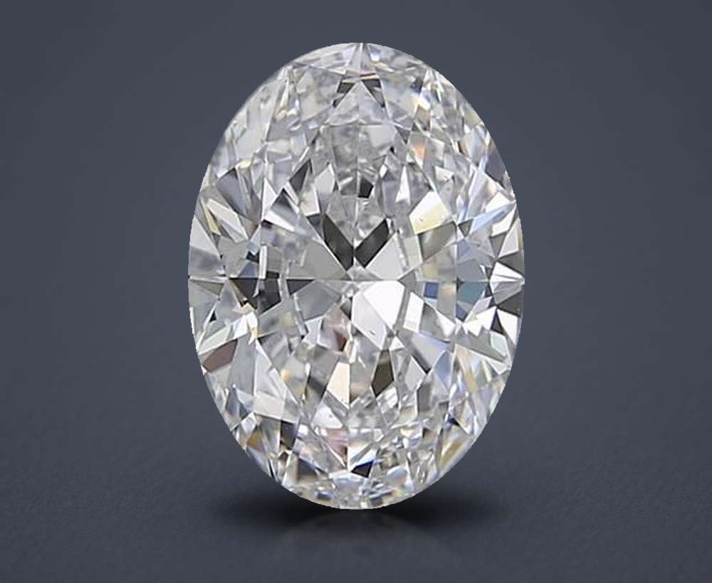 2.50 Carat Oval Natural Diamond