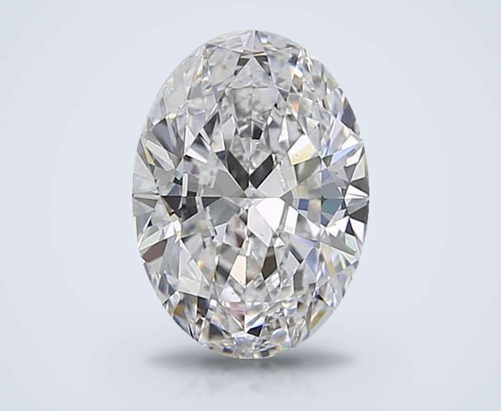 2.50 Carat Oval Natural Diamond