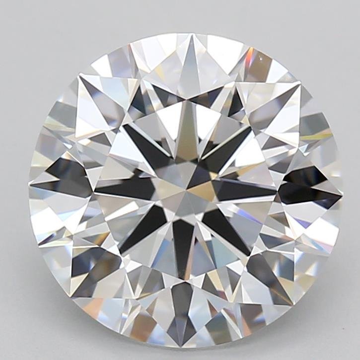 5.01ct D VVS1 Rare Carat Ideal Cut Round Lab Grown Diamond