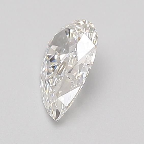 0.74ct E SI1 Rare Carat Ideal Cut Pear Lab Grown Diamond