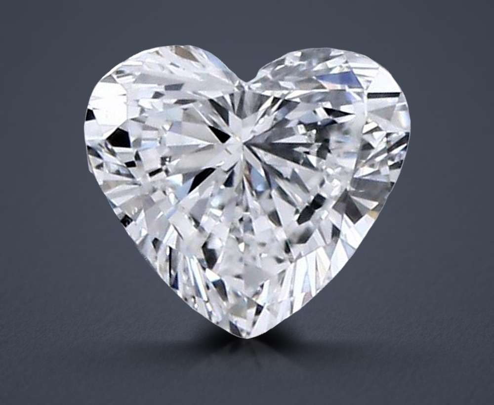 0.51 Carat Heart Lab Diamond
