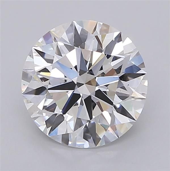 2.50ct E VS2 Rare Carat Ideal Cut Round Lab Grown Diamond
