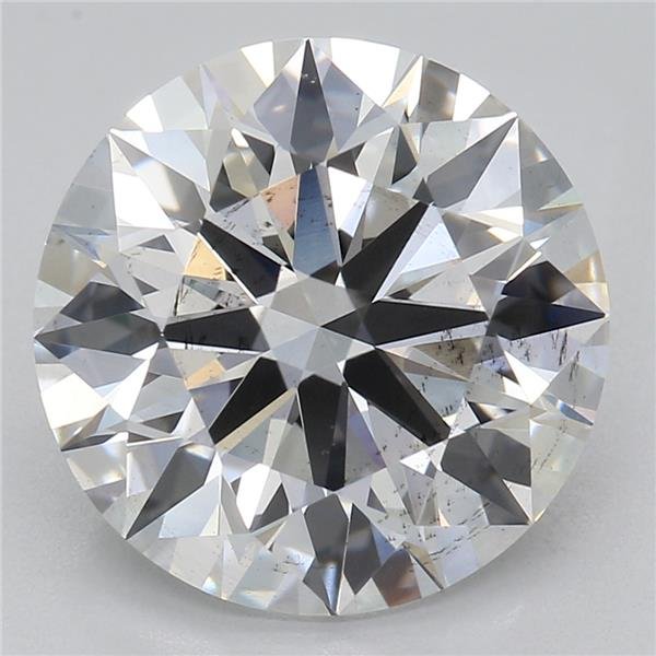 3.28ct E SI1 Rare Carat Ideal Cut Round Lab Grown Diamond