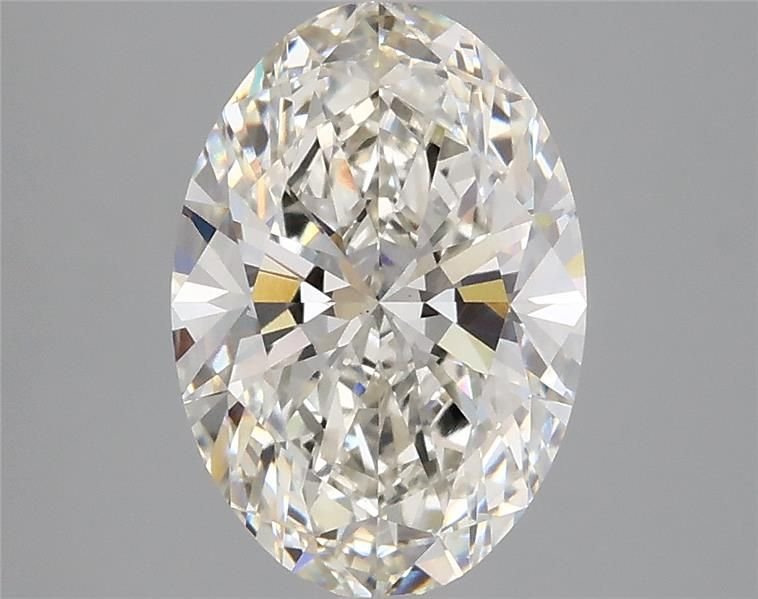 2.47ct H VS1 Rare Carat Ideal Cut Oval Lab Grown Diamond
