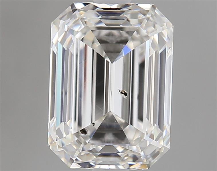 1.71ct H SI2 Excellent Cut Emerald Diamond