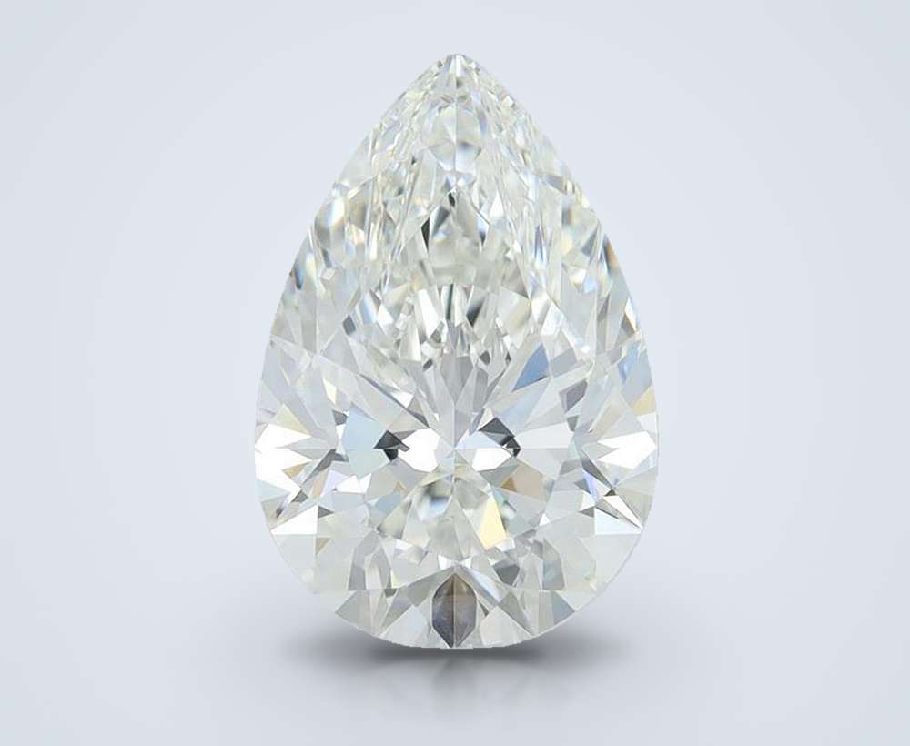 1.34 Carat Pear Lab Diamond