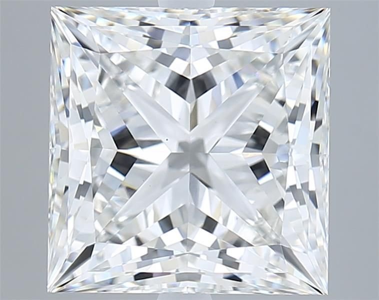 6.09 Carat Princess Lab Diamond