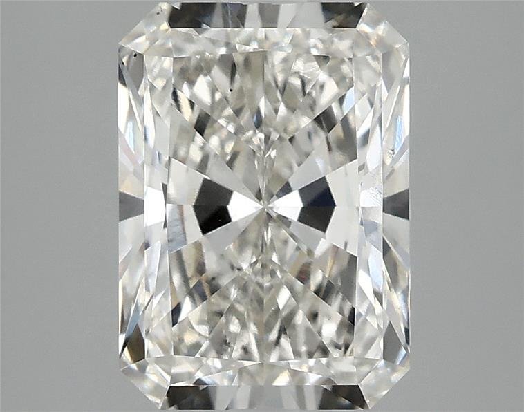 3.06ct H VS2 Rare Carat Ideal Cut Radiant Lab Grown Diamond