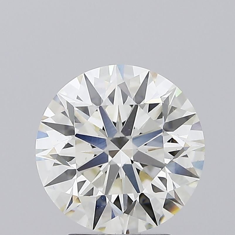 3.07ct J VS1 Excellent Cut Round Lab Grown Diamond