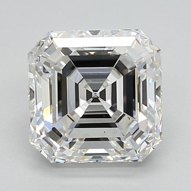 1.92ct G VS2 Rare Carat Ideal Cut Asscher Lab Grown Diamond