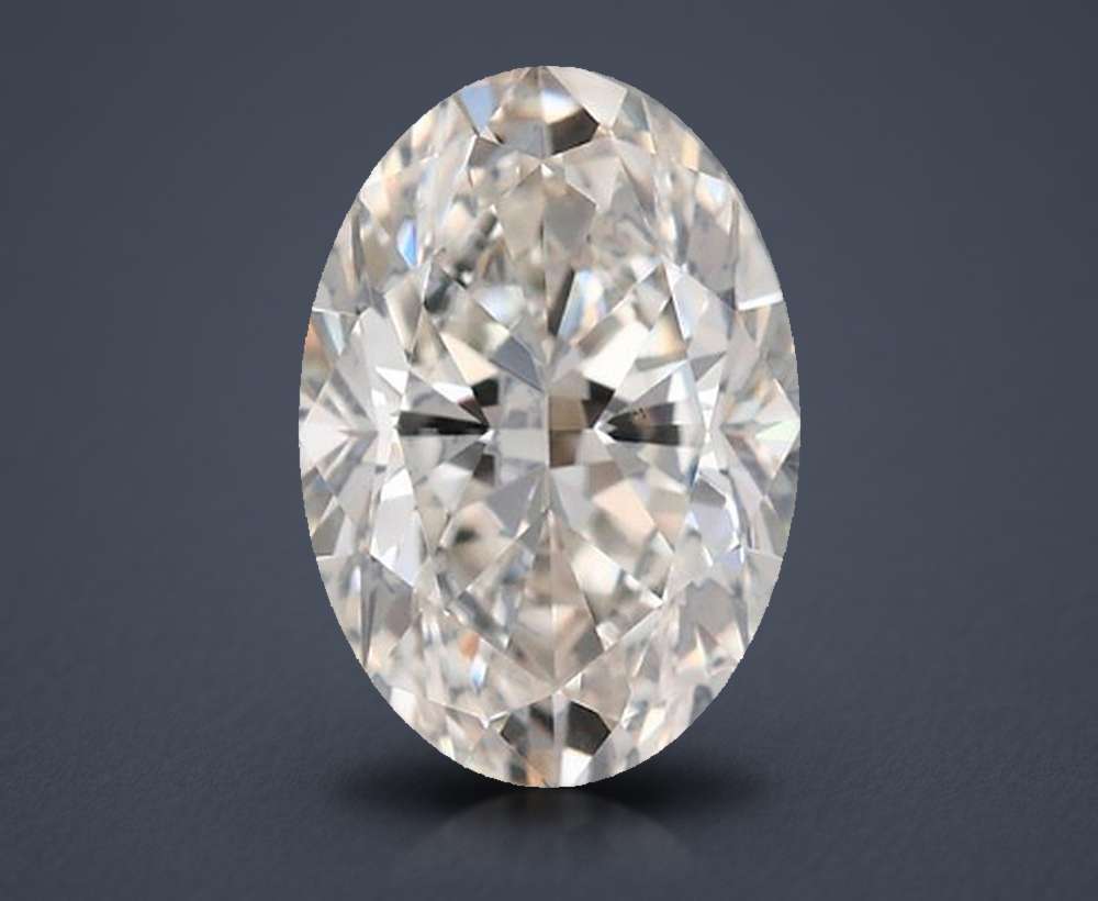 0.60 Carat Oval Natural Diamond
