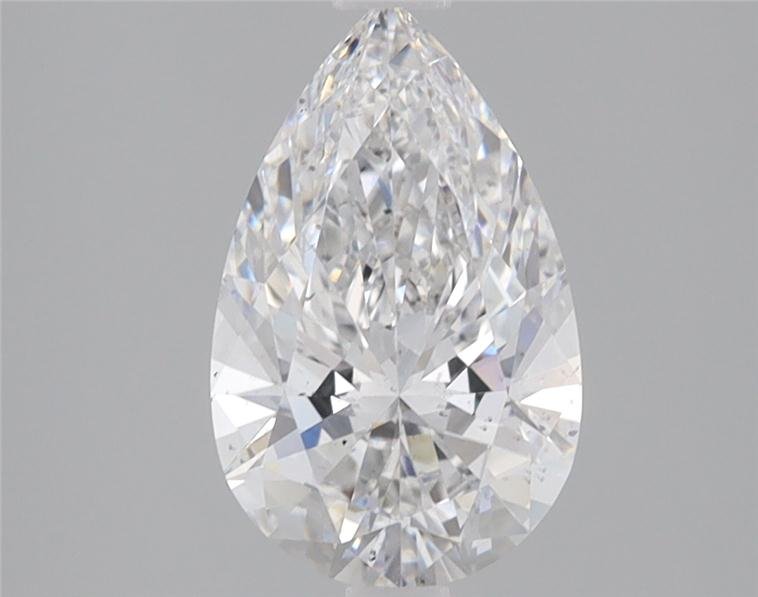 1.67ct F SI1 Rare Carat Ideal Cut Pear Lab Grown Diamond