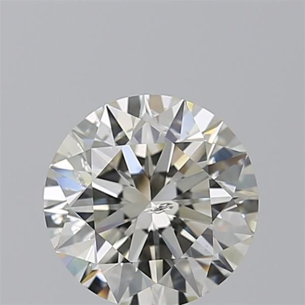 2.06ct J SI2 Rare Carat Ideal Cut Round Diamond