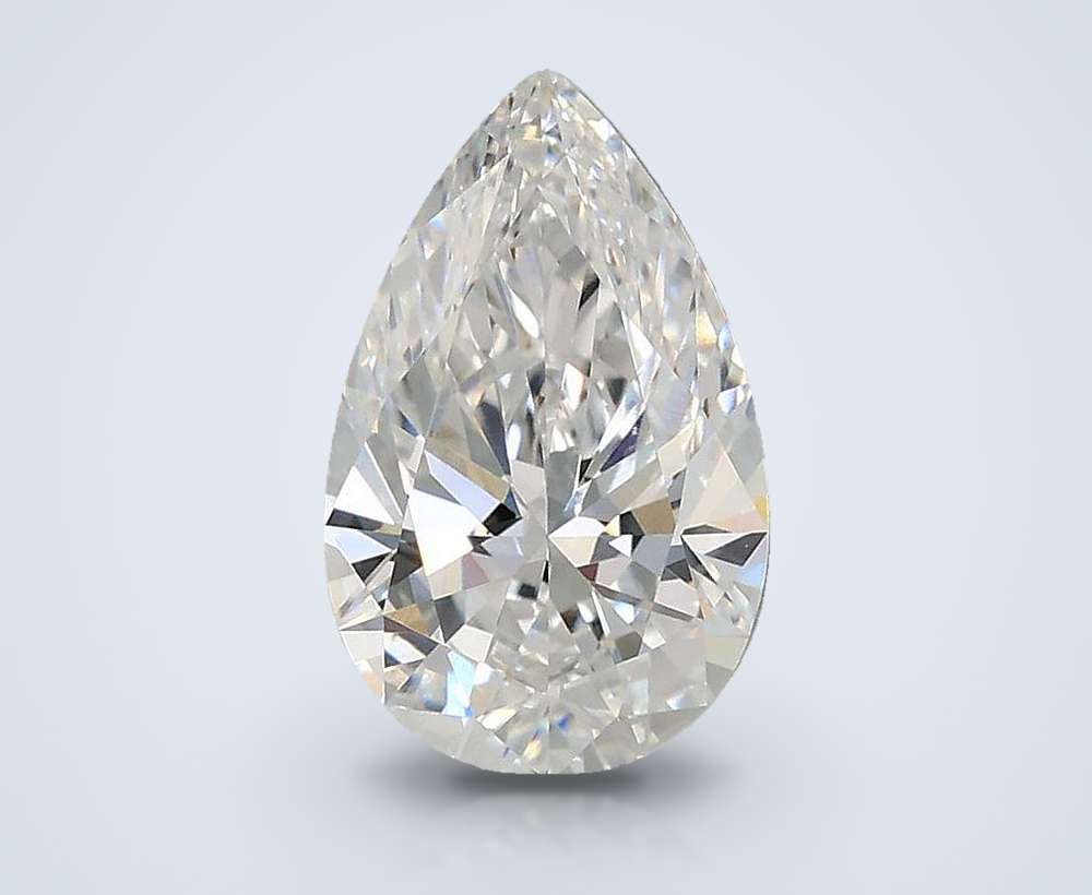 1.33 Carat Pear Lab Diamond