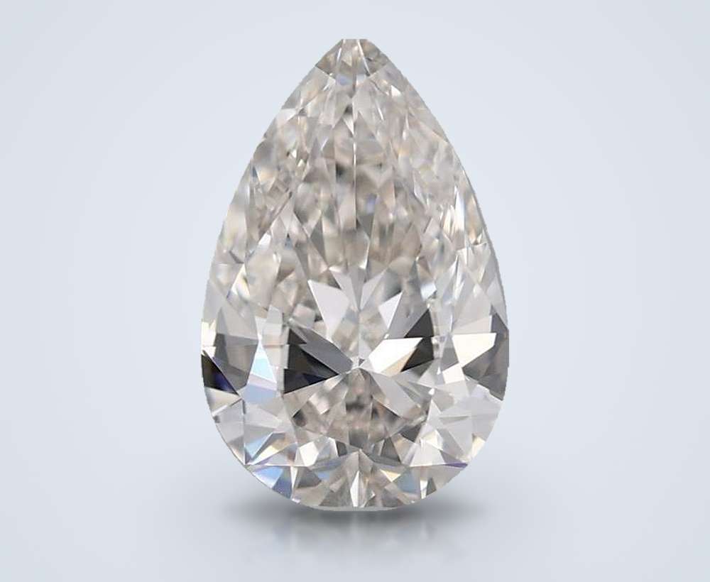 0.70 Carat Pear Natural Diamond