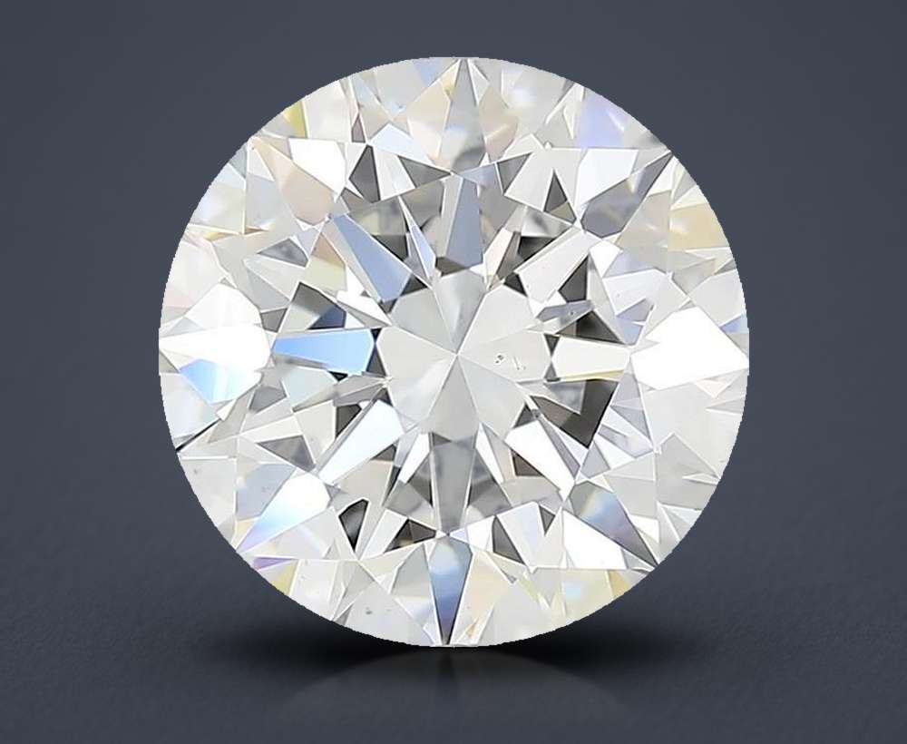 4.01 Carat Round Natural Diamond