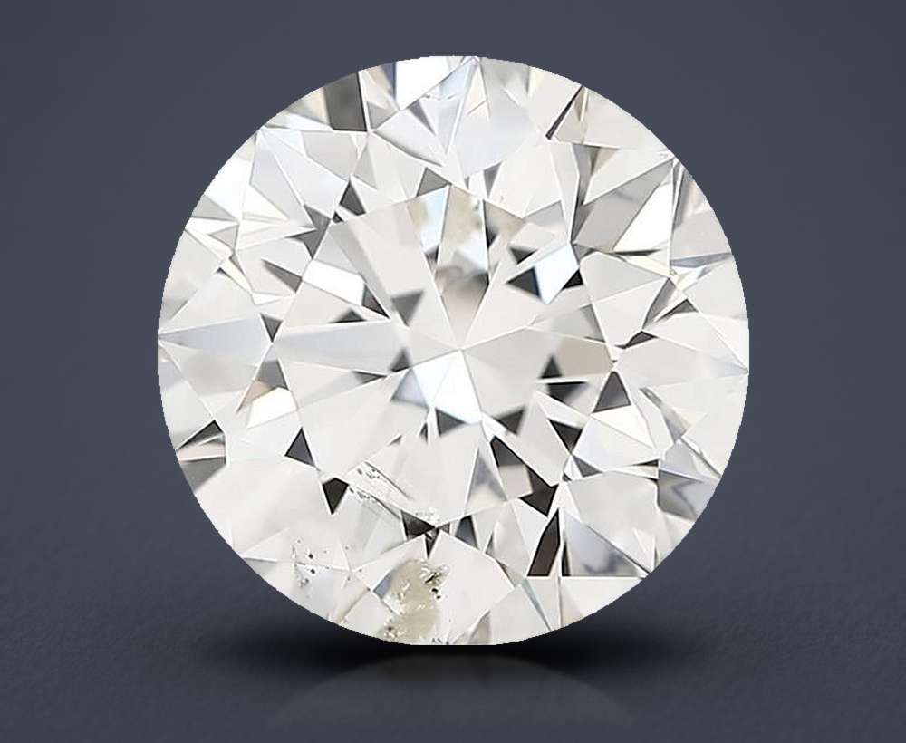 7.03 Carat Round Natural Diamond