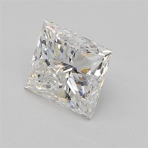 1.52ct F SI1 Rare Carat Ideal Cut Princess Diamond