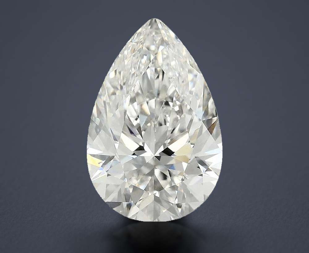 2.94 Carat Pear Lab Diamond