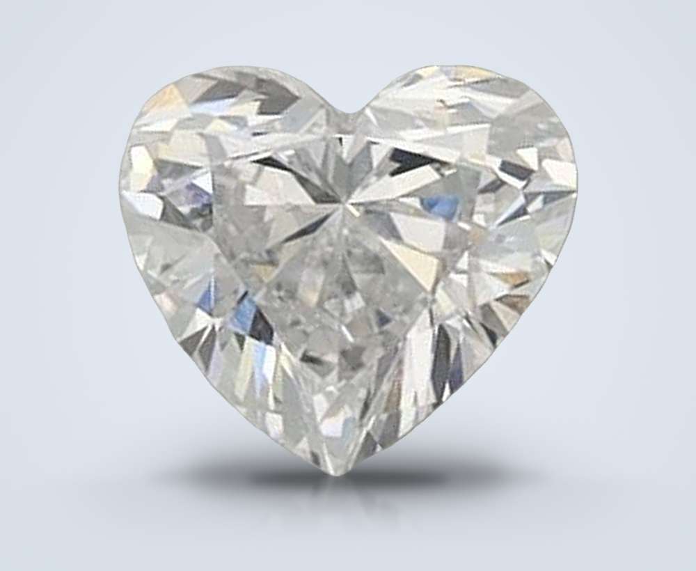 0.41 Carat Heart Lab Diamond