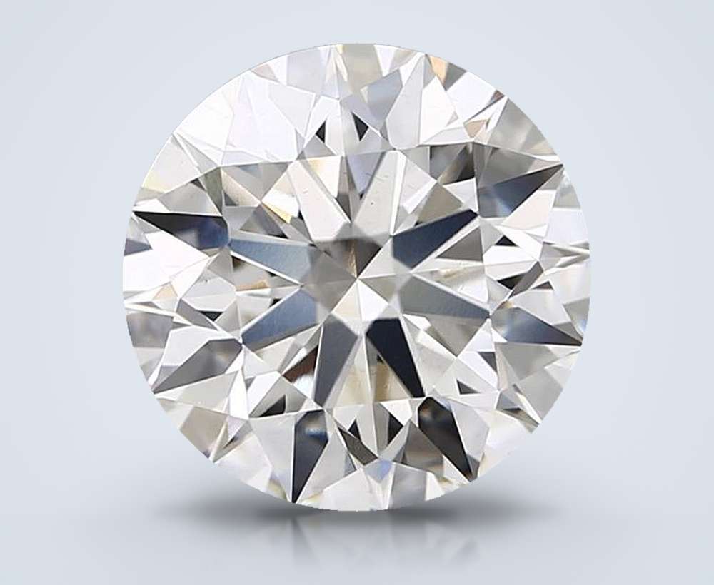 4.51 Carat Round Lab Diamond