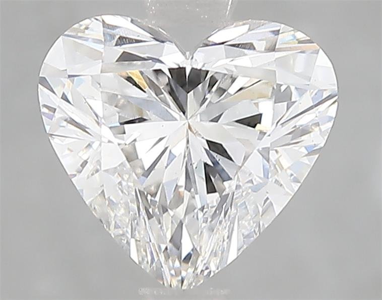 2.09ct F VS2 Rare Carat Ideal Cut Heart Lab Grown Diamond