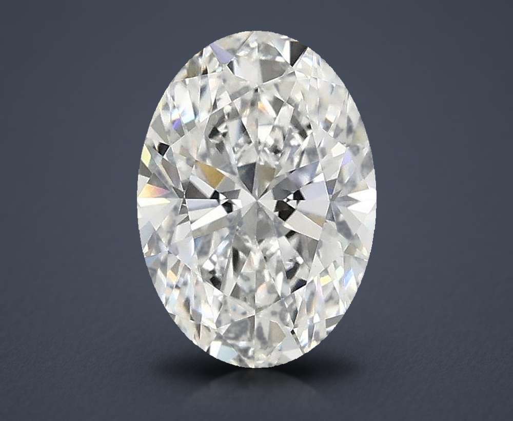 1.45 Carat Oval Lab Diamond
