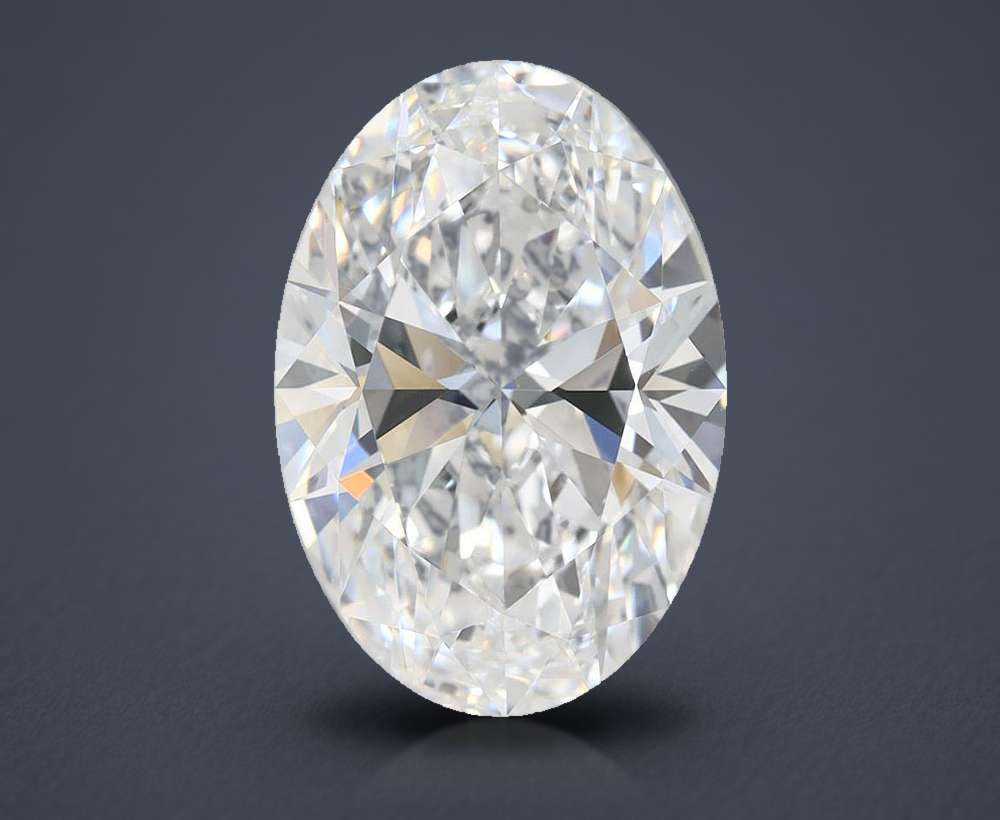 4.00 Carat Oval Lab Diamond