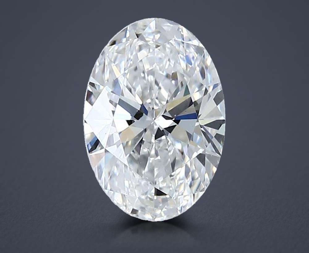 1.53 Carat Oval Lab Diamond
