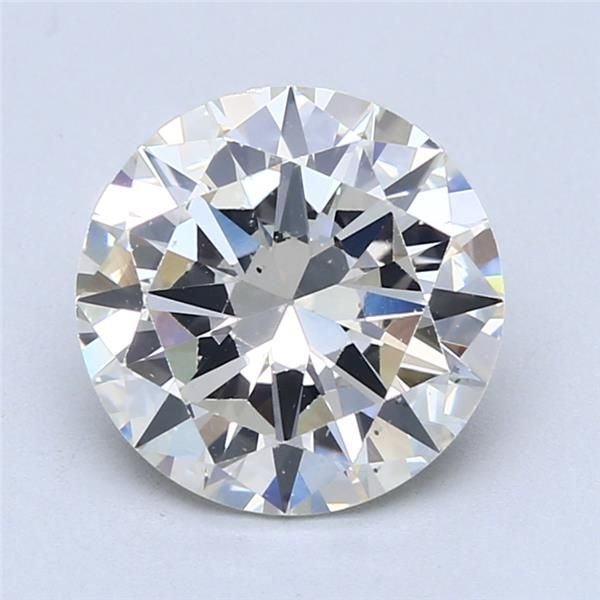 3.00ct K SI1 Very Good Cut Round Diamond