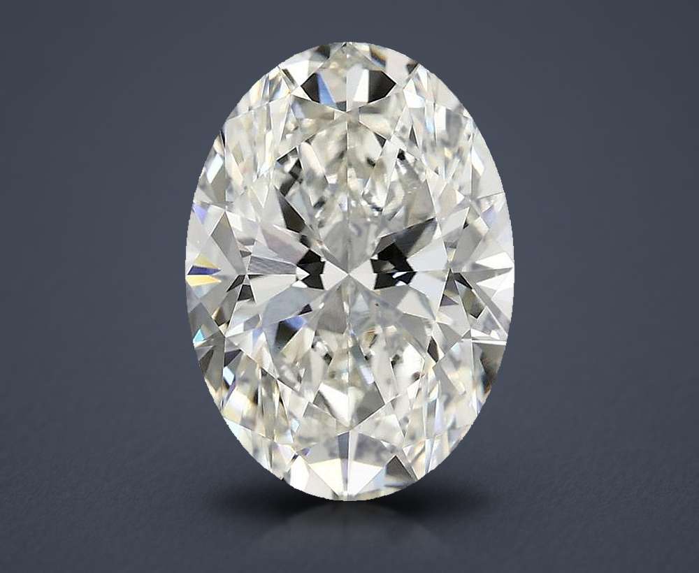 3.75 Carat Oval Lab Diamond