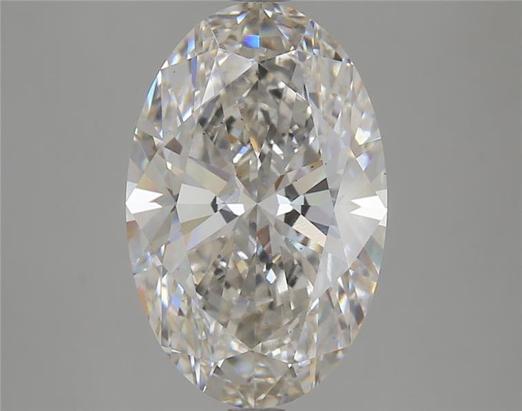 4.55ct H VS2 Rare Carat Ideal Cut Oval Lab Grown Diamond