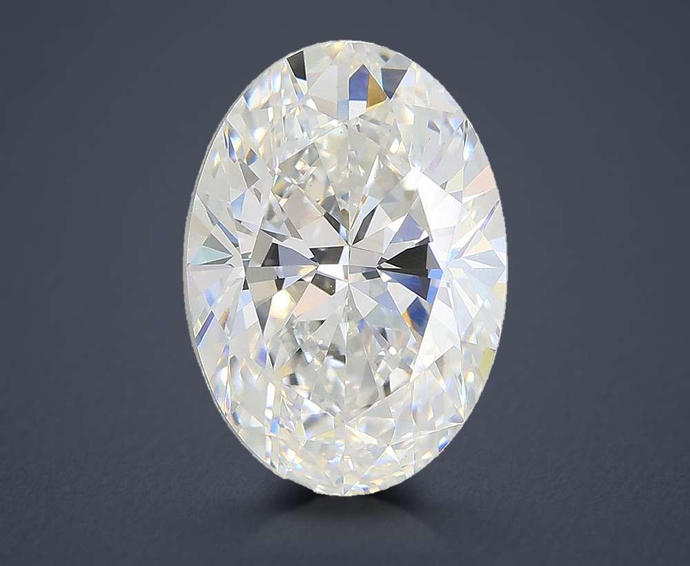 4.06 Carat Oval Lab Diamond