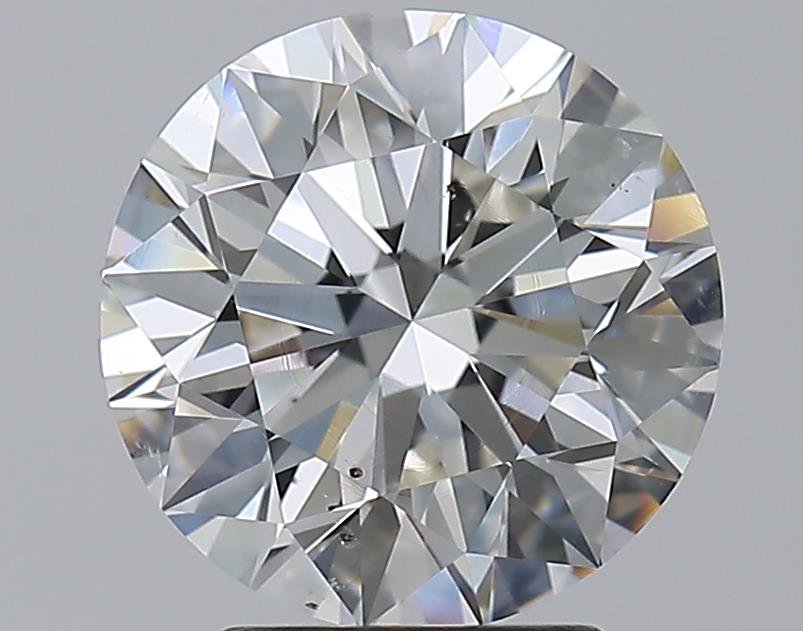 3.20ct H SI1 Rare Carat Ideal Cut Round Diamond