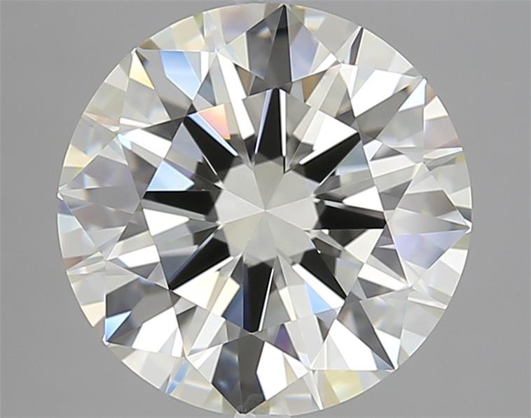 4.01ct K VVS1 Rare Carat Ideal Cut Round Diamond