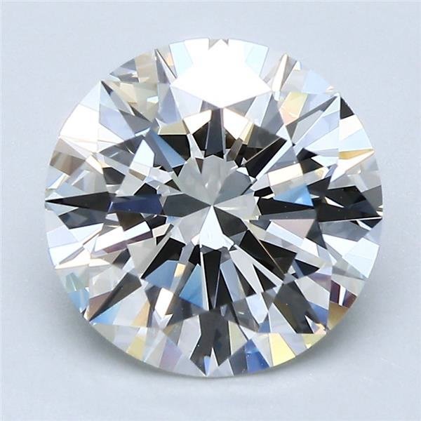 3.18ct I VVS2 Excellent Cut Round Diamond