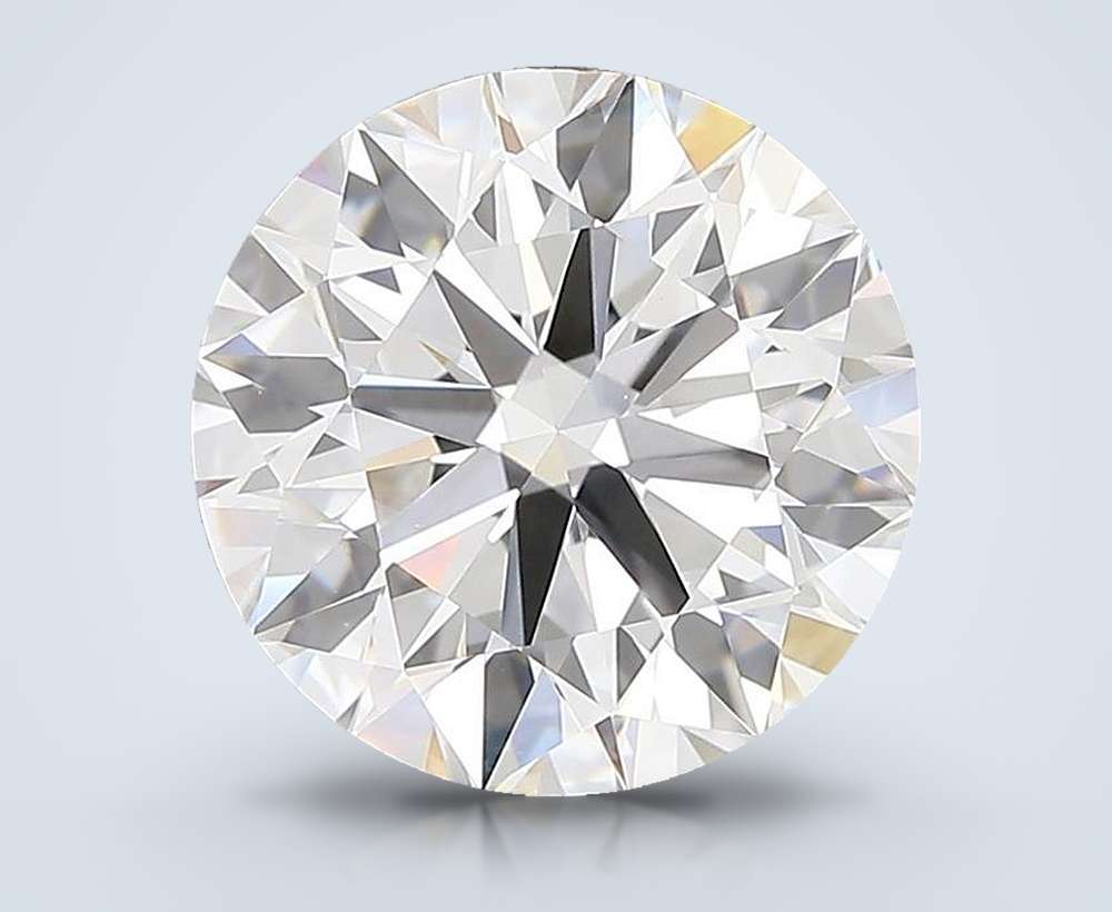 3.44 Carat Round Lab Diamond
