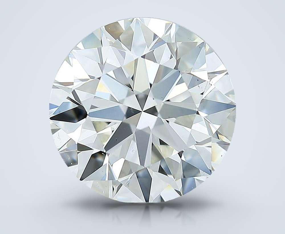 4.01 Carat Round Natural Diamond