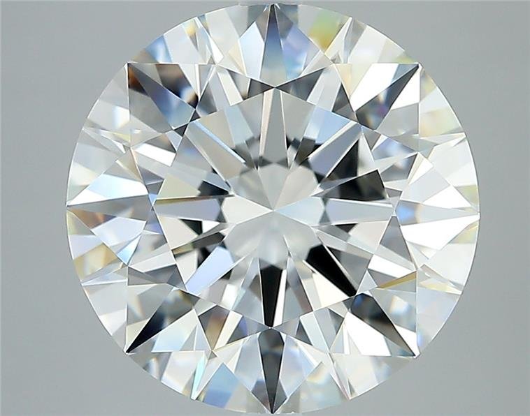 6.08ct J VVS1 Rare Carat Ideal Cut Round Diamond
