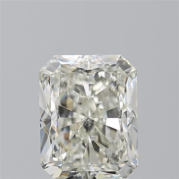 3.01ct H SI1 Rare Carat Ideal Cut Radiant Diamond