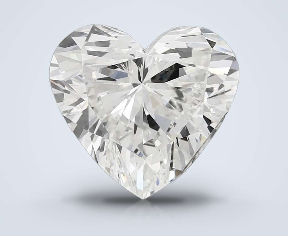 5.50 Carat Heart Lab Diamond