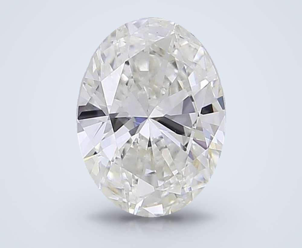 0.74 Carat Oval Lab Diamond