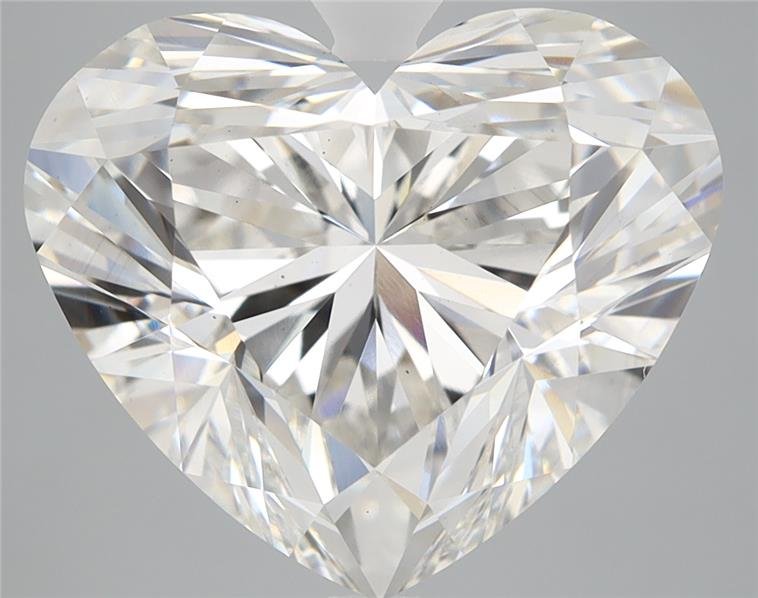 8.47ct F VS2 Rare Carat Ideal Cut Heart Lab Grown Diamond