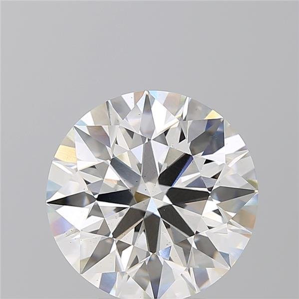 5.41ct H VS2 Rare Carat Ideal Cut Round Lab Grown Diamond