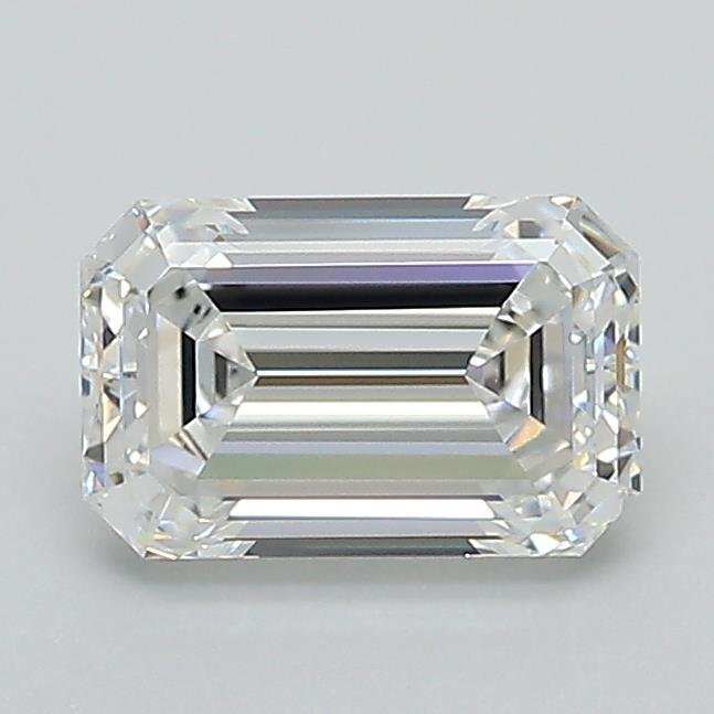 1.03ct E VVS2 Rare Carat Ideal Cut Emerald Lab Grown Diamond