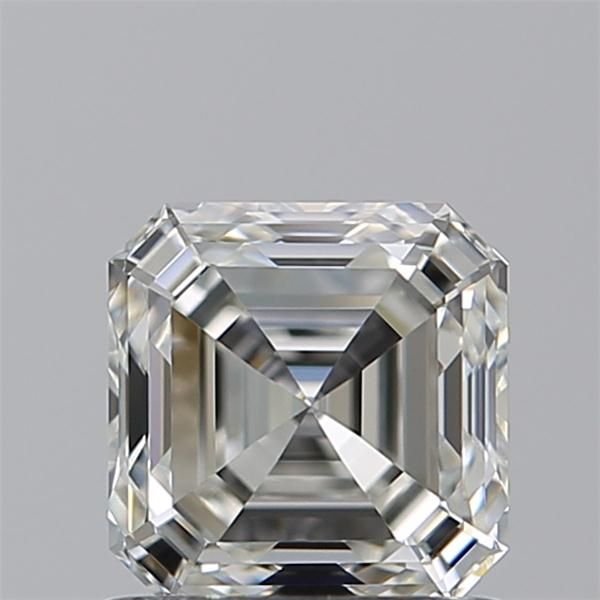 1.01ct H VVS1 Rare Carat Ideal Cut Asscher Diamond